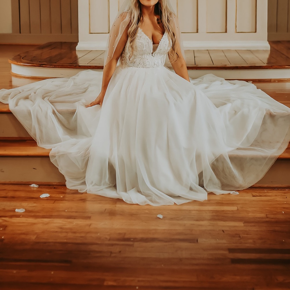 Stella York wedding gown